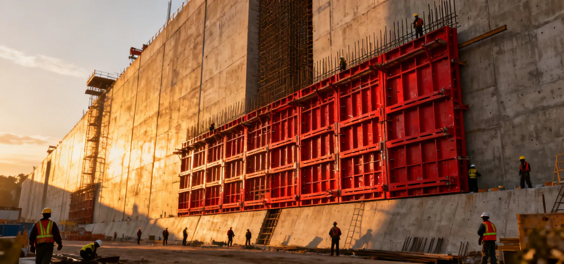 MEVA formwork systems on a large infrastructure project