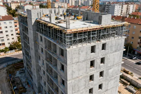 Residential construction formwork