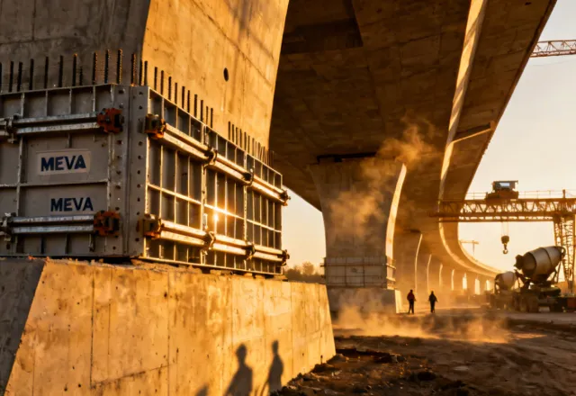 MEVA formwork for infrastructure and bridges